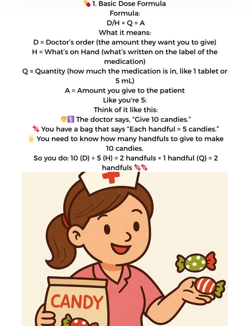 Med Math made Short & Sweet